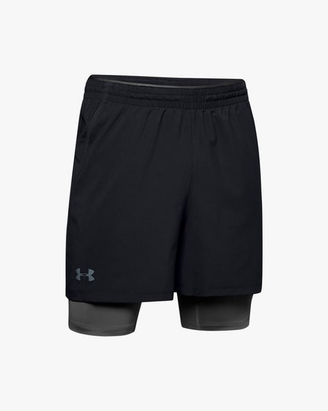 Mens black cheap under armour shorts