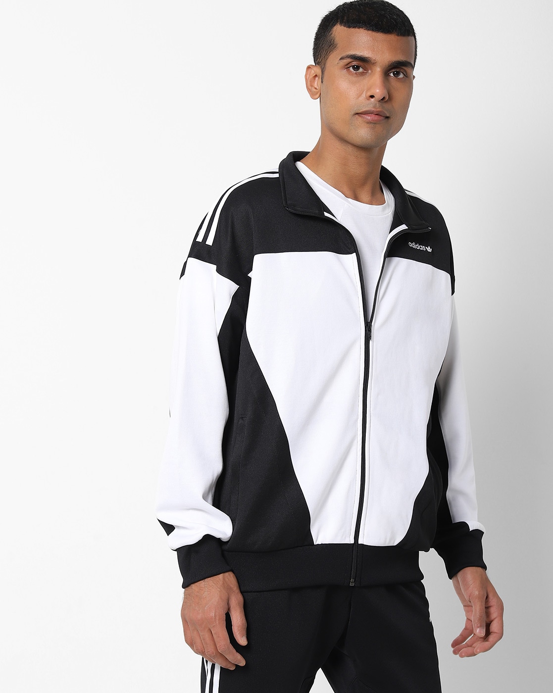 acento A veces galope Buy Black & White Jackets & Coats for Men by Adidas Originals Online |  Ajio.com