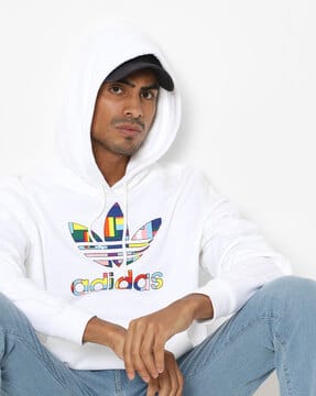 Buy White Sweatshirt Hoodies for Men by Adidas Originals Online
