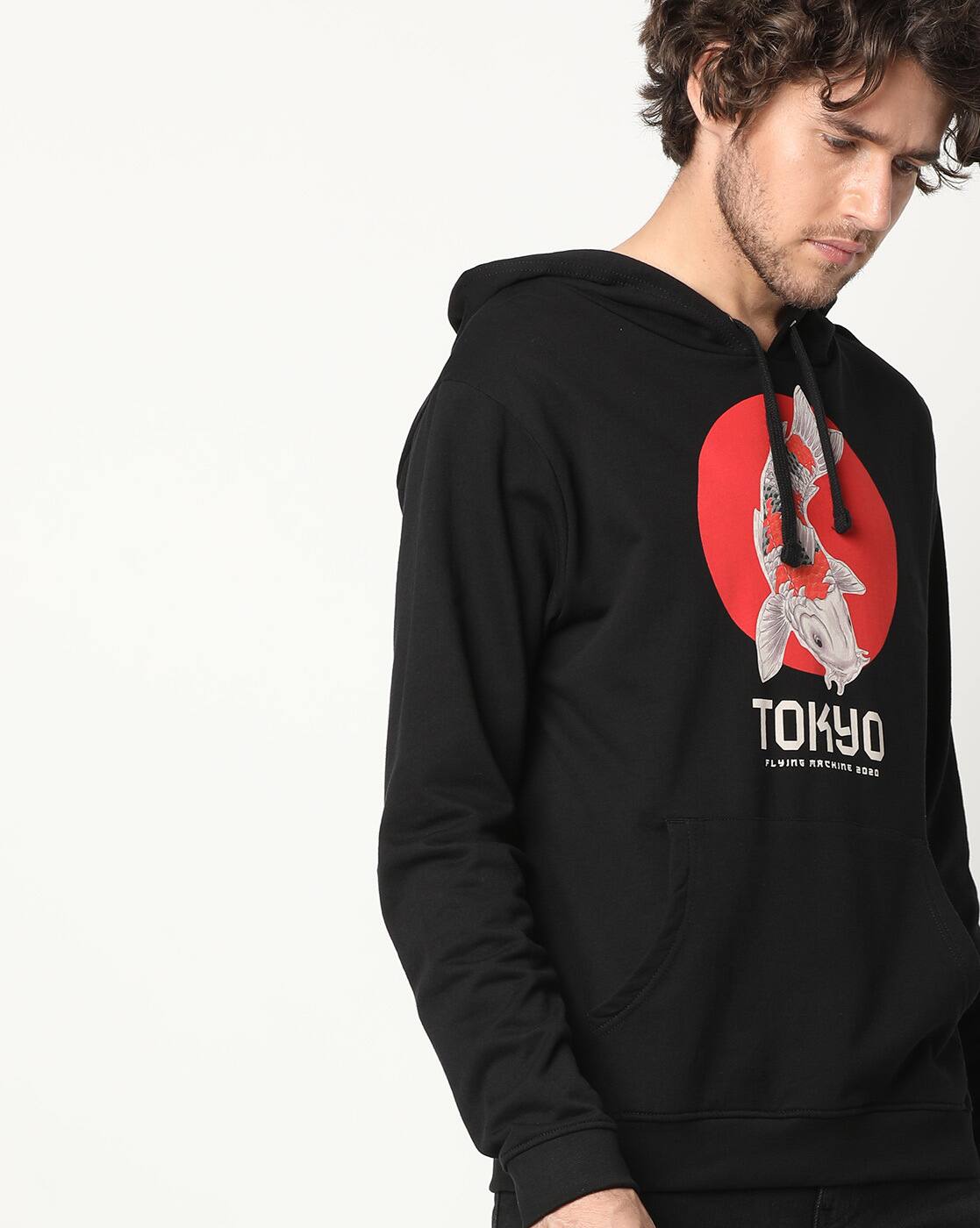 flying machine hooded sweatshirt