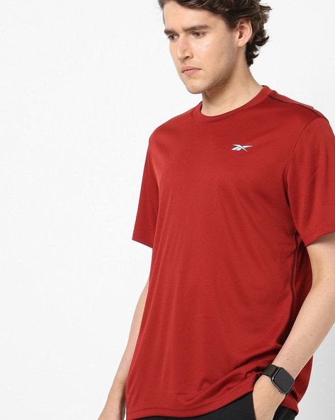 reebok red t shirt