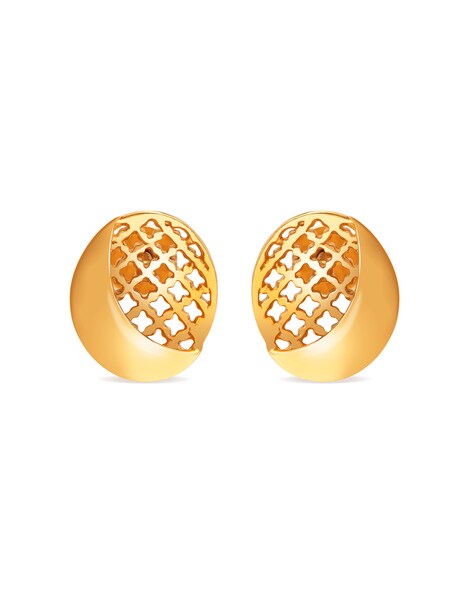 Reliance Jewels 2.5G 22KT Yellow Gold Earrings