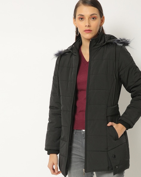 Buy Navy Blue Jackets & Coats for Women by SUPERDRY Online | Ajio.com