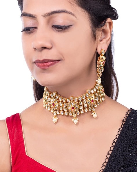 Voylla kundan jewellery deals necklace sets