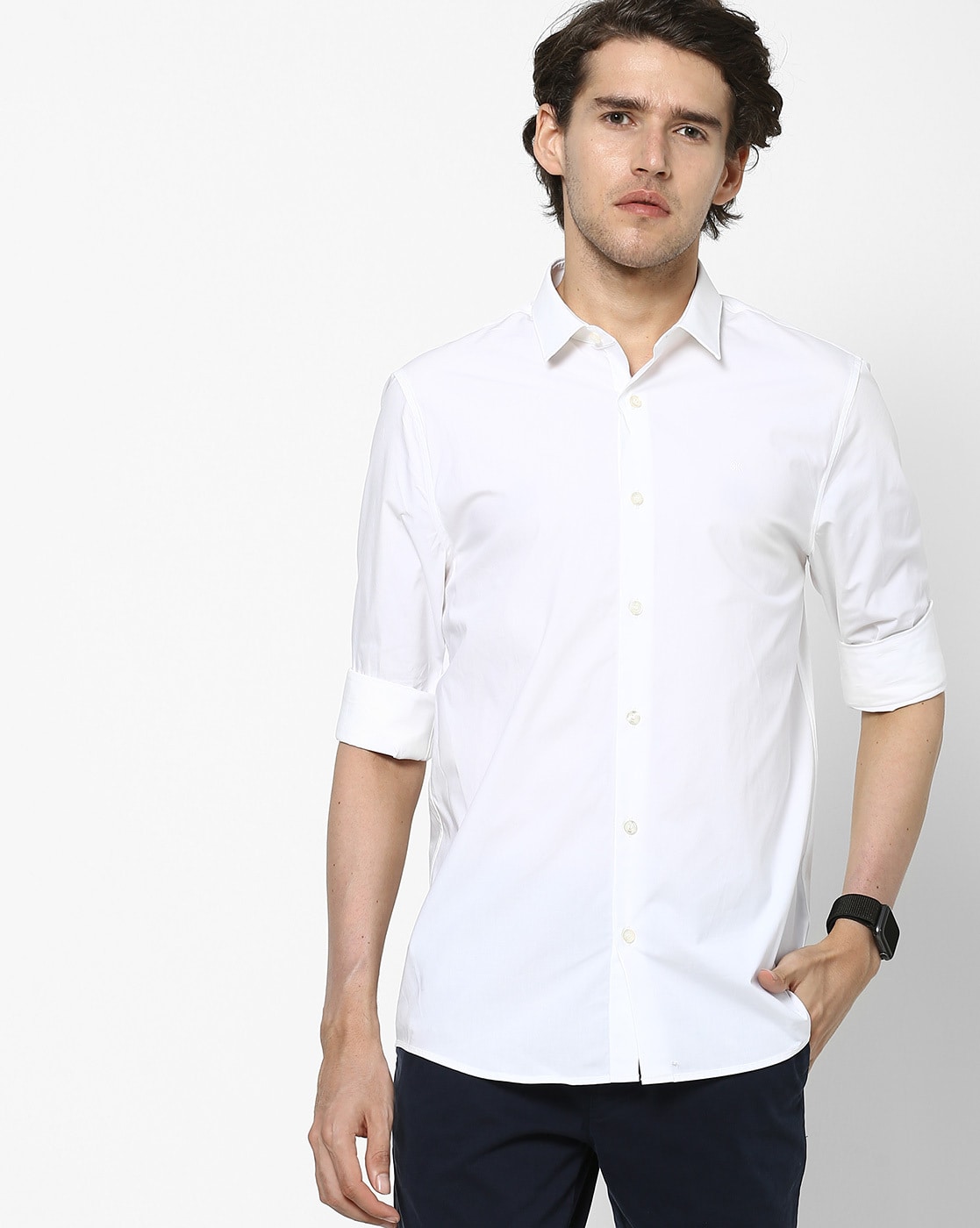 Introducir 38+ imagen calvin klein white shirts - Thptnganamst.edu.vn