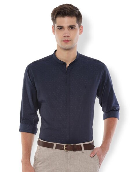 Buy Navy Blue Shirts for Men by VAN HEUSEN Online