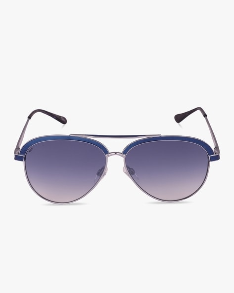 River Island Brown Navigator Sunglasses in Pink for Men | Lyst UK