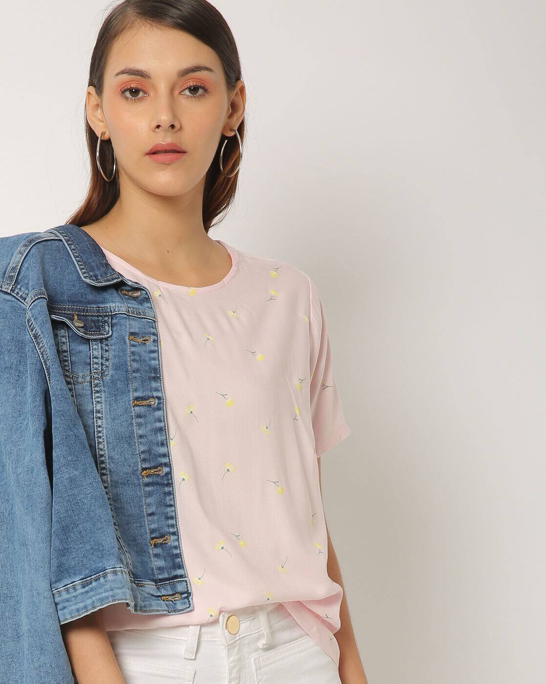 Pink Tops for Women by DENIZEN WOMENS 