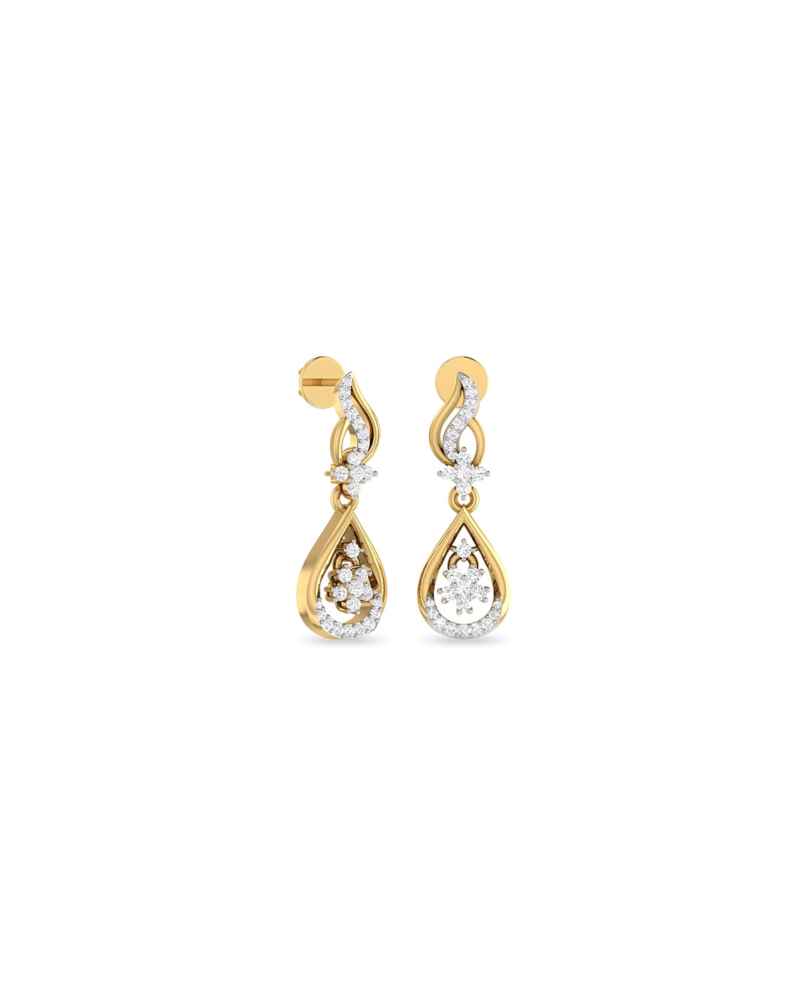 Dainty Drop Earrings, Dangle Earrings, Gold Earrings – AMYO Jewelry