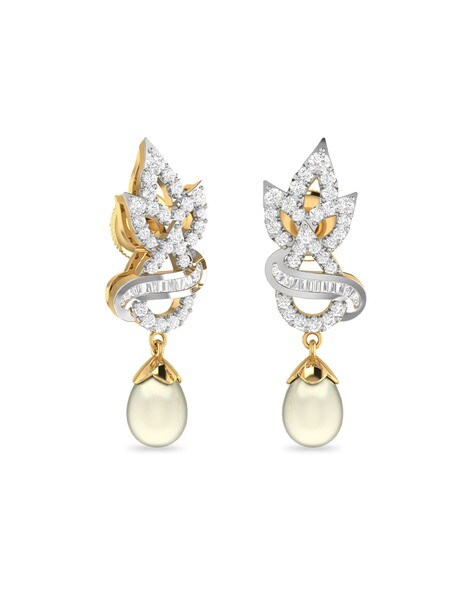 Chandbali Design Earring Online - South India Jewels- Online Stores