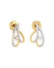 The June 18 KT Yellow Gold Diamond Stud Earrings