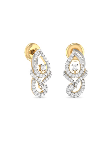 Yemyungji 18 Karat Yellow Gold Blooming Drop Earrings – Yemyungji