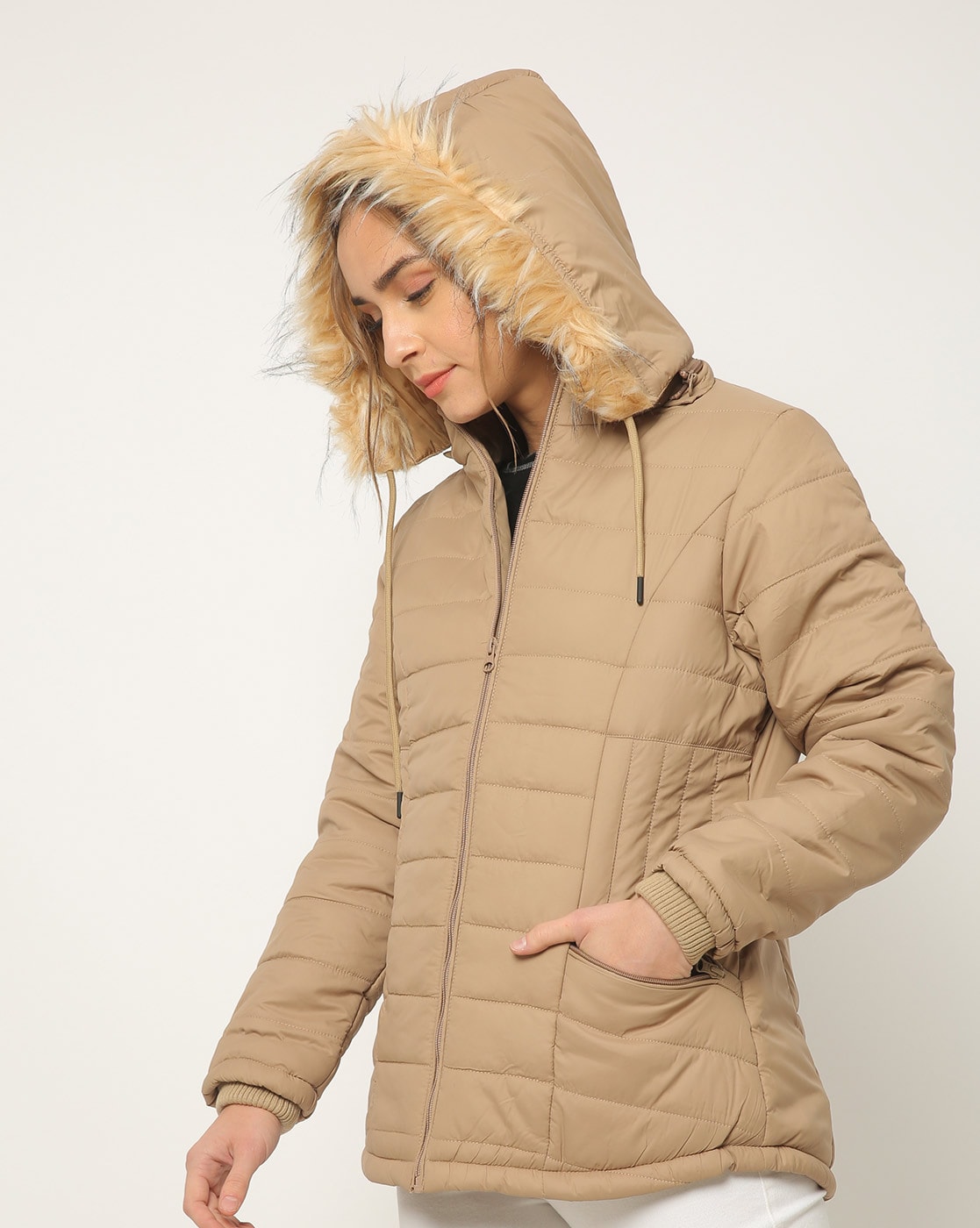 camel parka coat womens