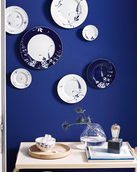 White/Blue Premium Porcelain Villeroy & Boch Old Luxembourg Breakfast Plate 21 cm 