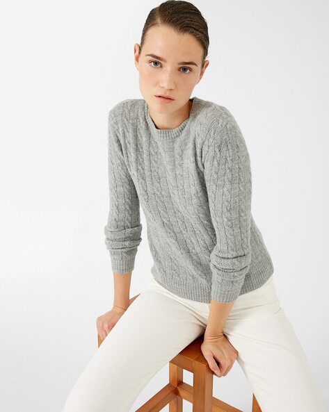 Buy Grey Sweaters & Cardigans for Women by Koton Online