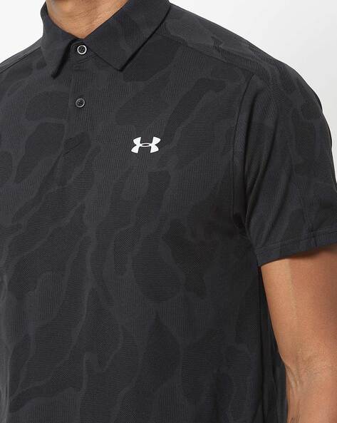 under armour jacquard polo