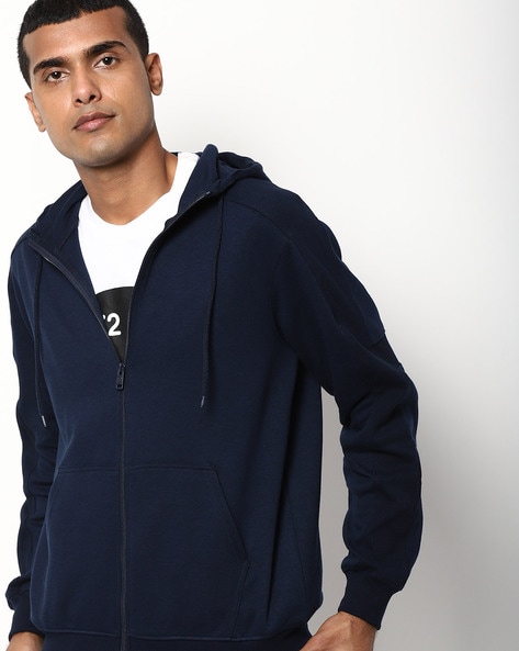 Buy Navy Blue Sweatshirt & Hoodies for Men by DNMX Online