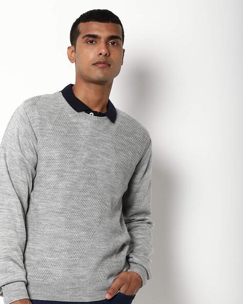 Buy Grey Sweaters & Cardigans for Men by NETPLAY Online