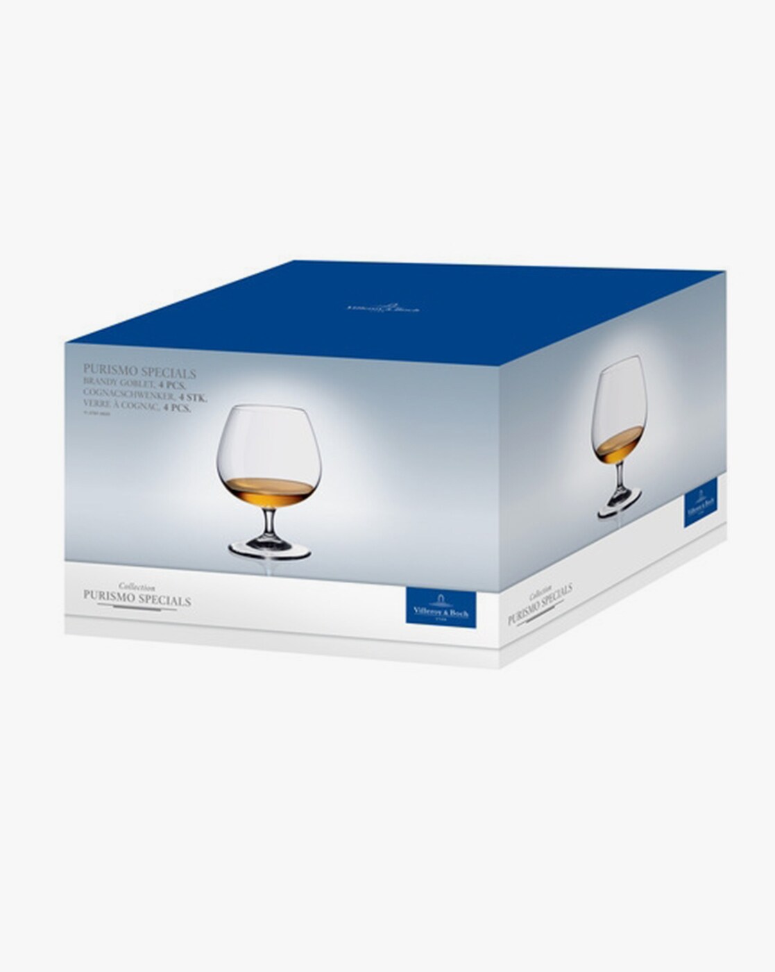 Villeroy & Boch Purismo Special Brandy Glasses, Set of 4