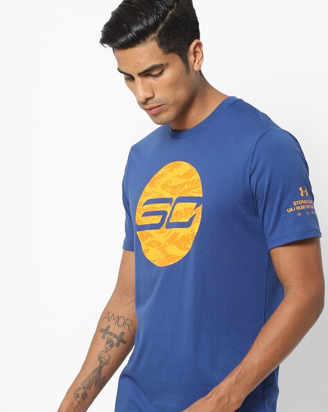 Buy Blue Tshirts for Men by Under Armour Online