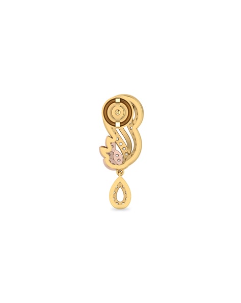 Buy online Gold Brass Jhumka Earring from fashion jewellery for Women by  Vighnaharta for ₹439 at 62% off | 2024 Limeroad.com