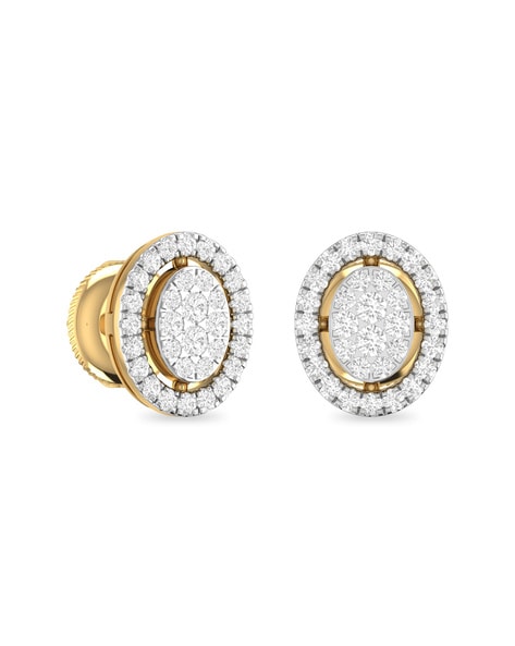 18K Yellow Gold White Diamond Earring Charms 001-699-00013, Koerbers Fine  Jewelry Inc