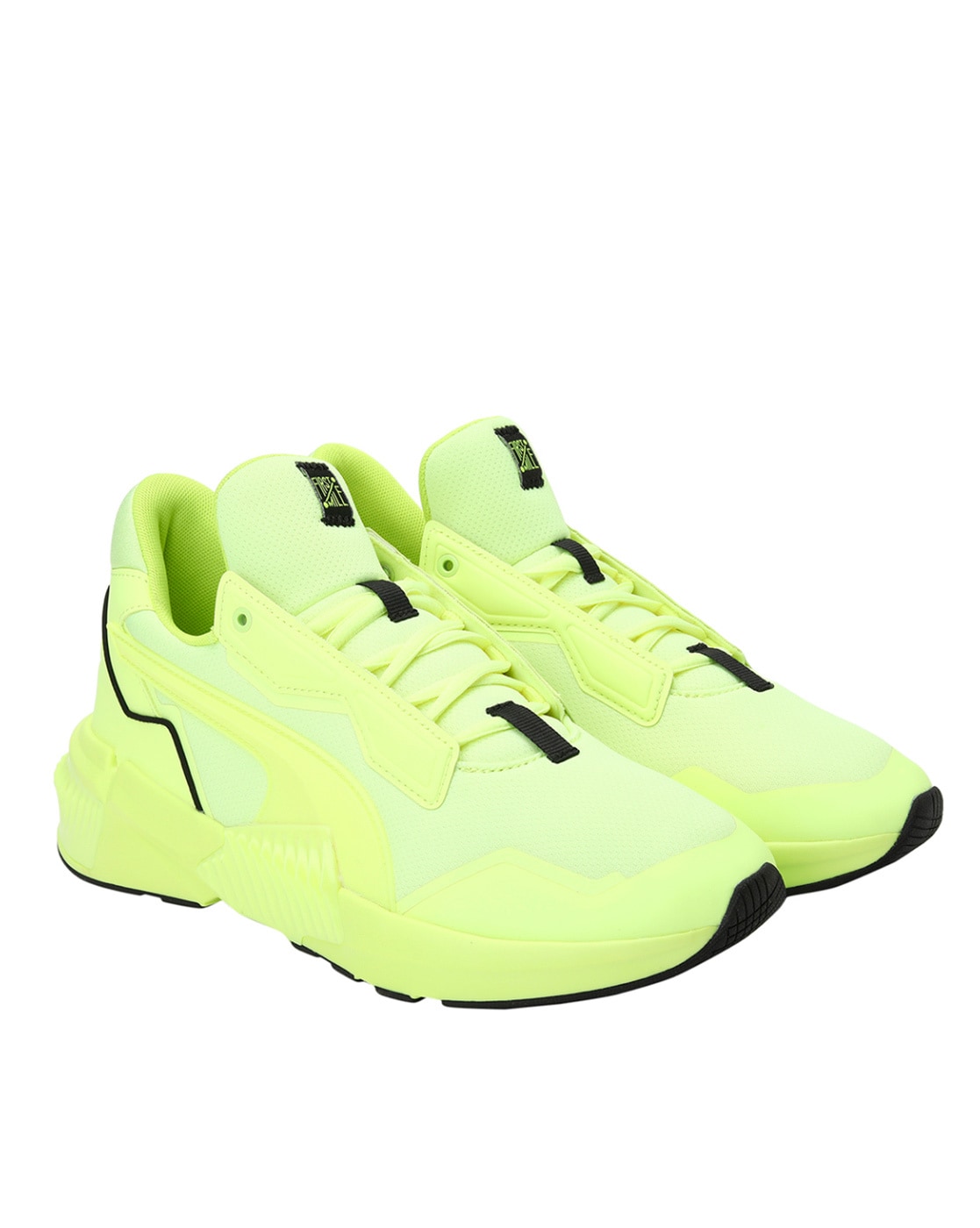 puma neon yellow shoes