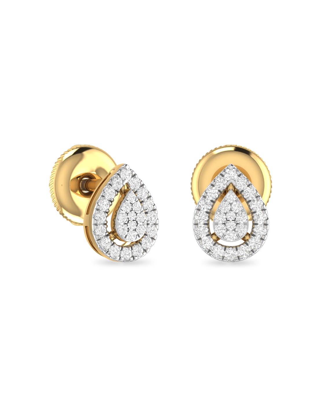 Diamond Earrings - Buy Diamond Earrings Online in India | Myntra