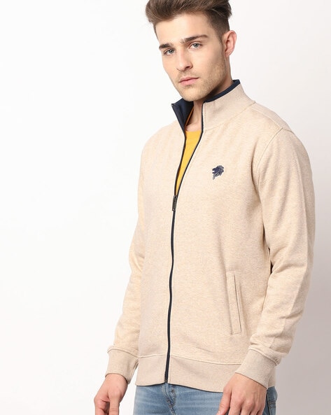 mens khaki sweatshirt