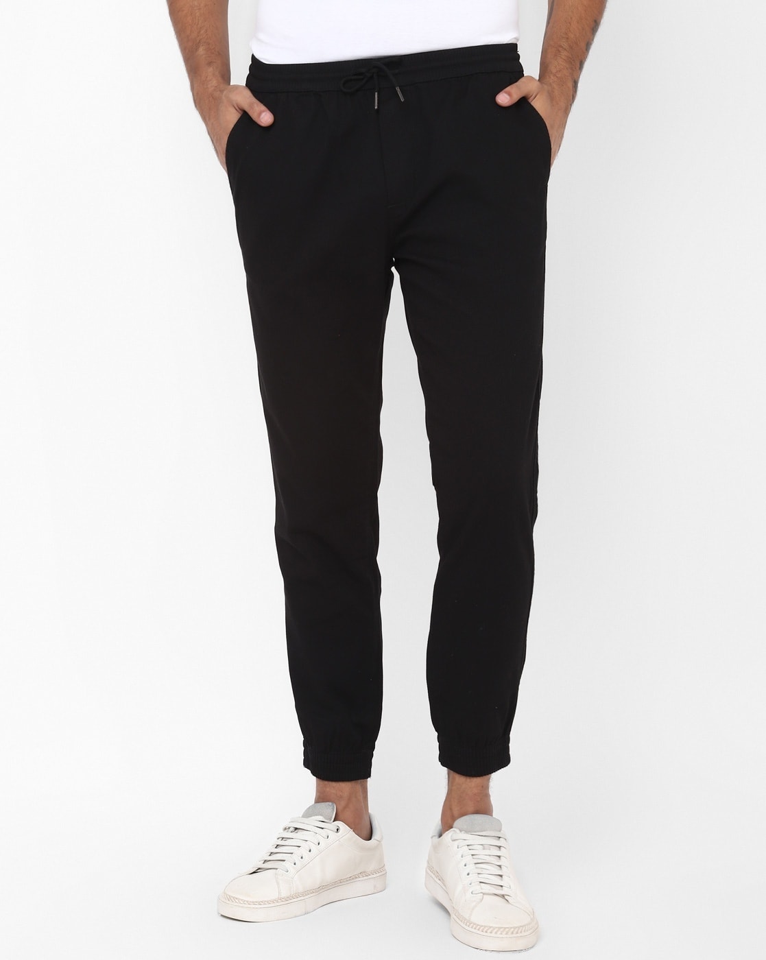 mens cropped jogger pants