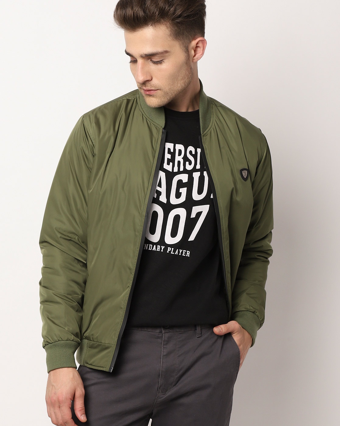 Bomber Jacket Men's Wear | Max Fashion | jacket | Bomber jackets are cool.  Bomber jackets in suede, even cooler. 😎​ Grab this OG look at a Max  Fashion store near you,