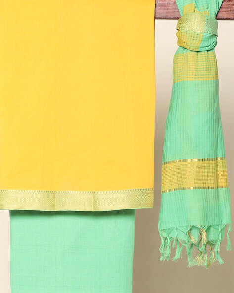 100915 Sambalpuri Handloom Cotton Dress material