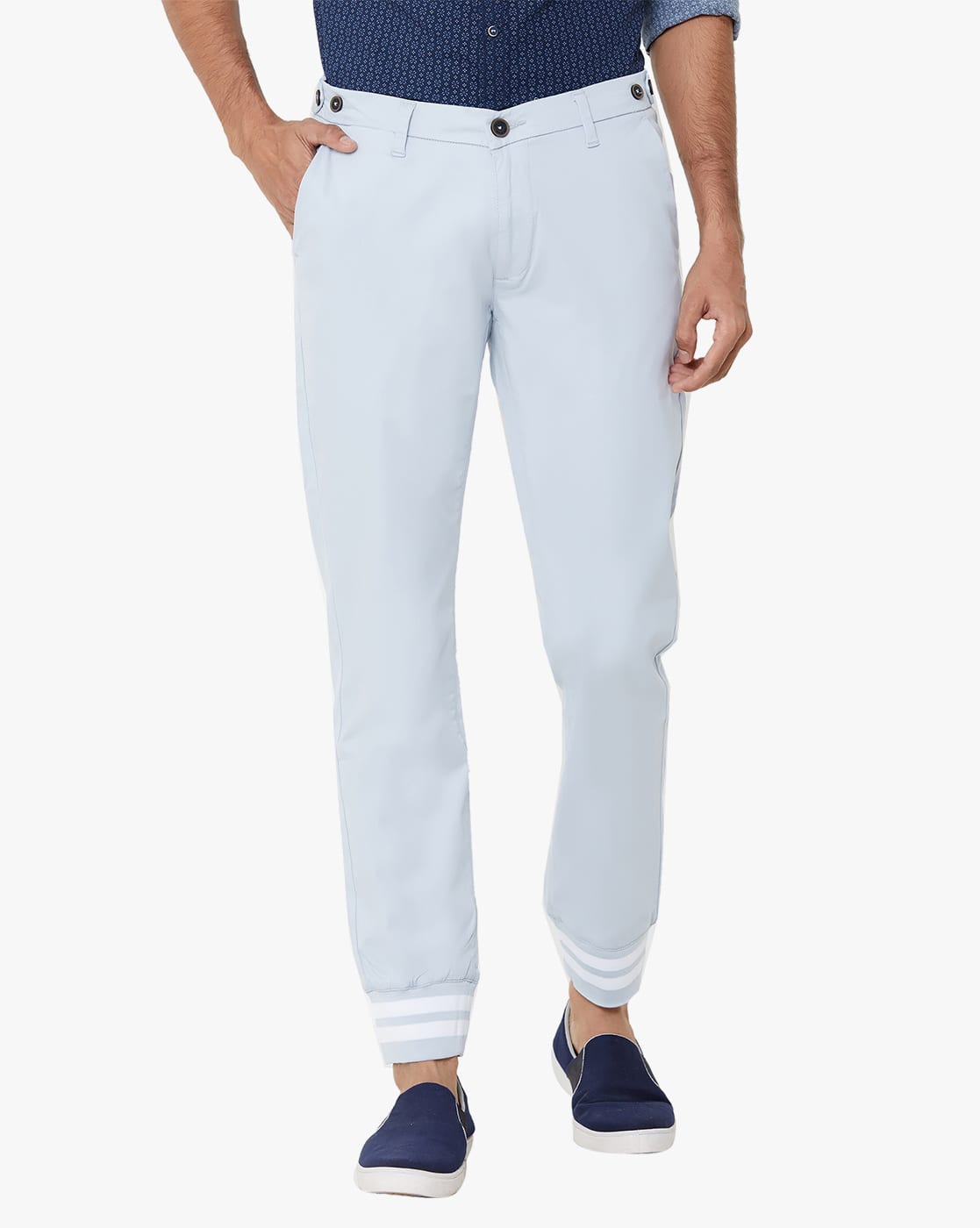 sky blue khaki pants