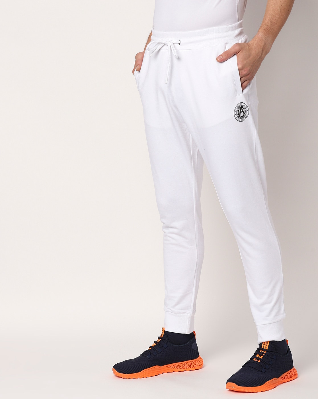 Buy Black & Navy Track Pants for Men by GUIDE Online | Ajio.com