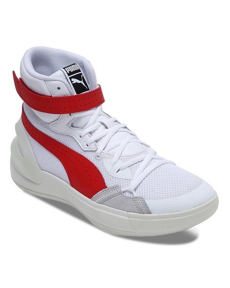 Puma high top basketball shoes hotsell