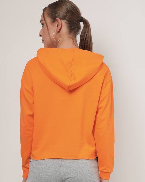 Orange hoodies for women Clearance