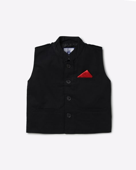 612 League Waistcoat with Welt Pockets