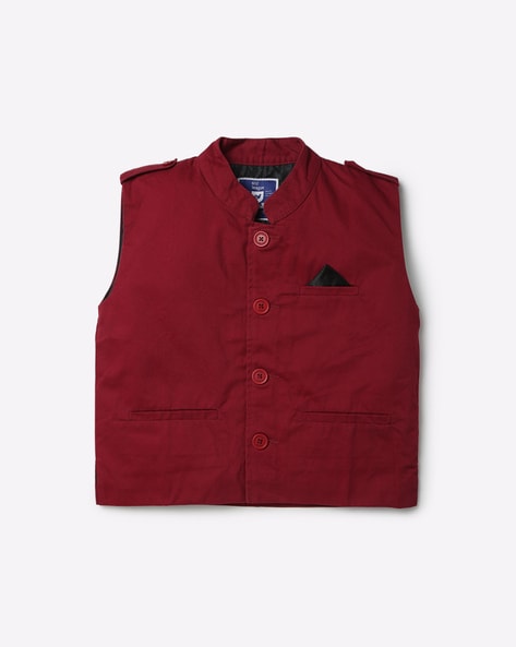 612 League Waistcoat with Welt Pockets