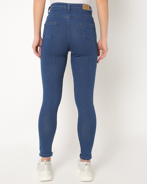 asda wonderfit skinny jeans indigo