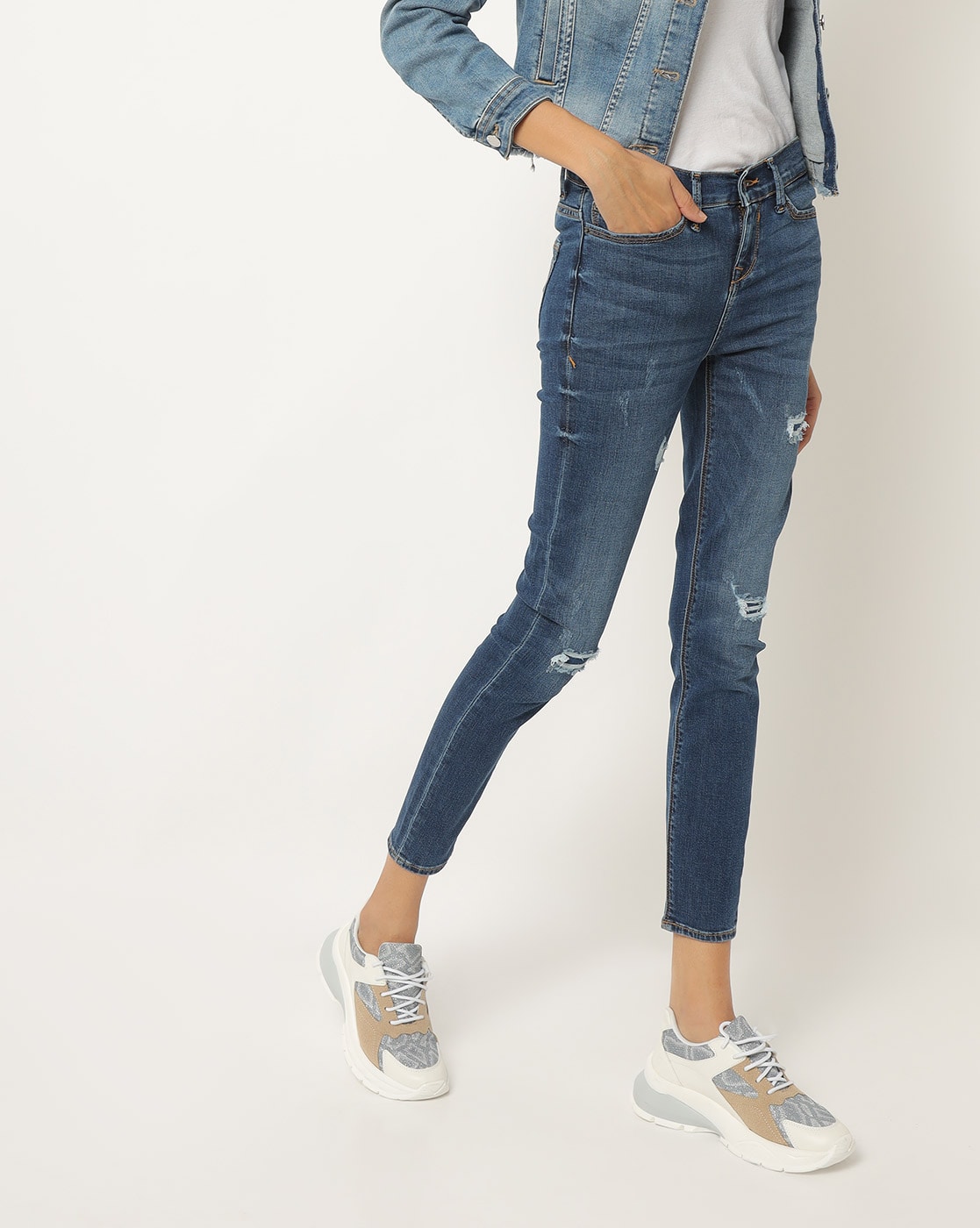 Buy Blue Jeans & Jeggings for Women Vero Moda Online Ajio.com