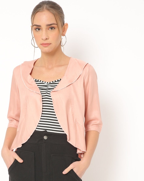 nude bolero jacket