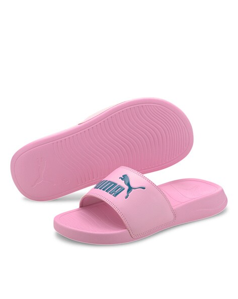 Buy Pink Sandals for Boys by Puma Online Ajio