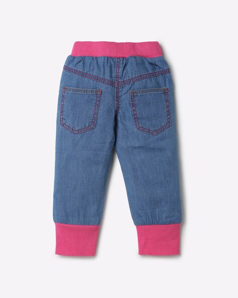 DUPER Boys Three Fourth/Capri Denim Stretchable Grey Black Below Knee Length