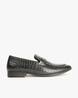 Croc Embossed Slip On Formal Shoes