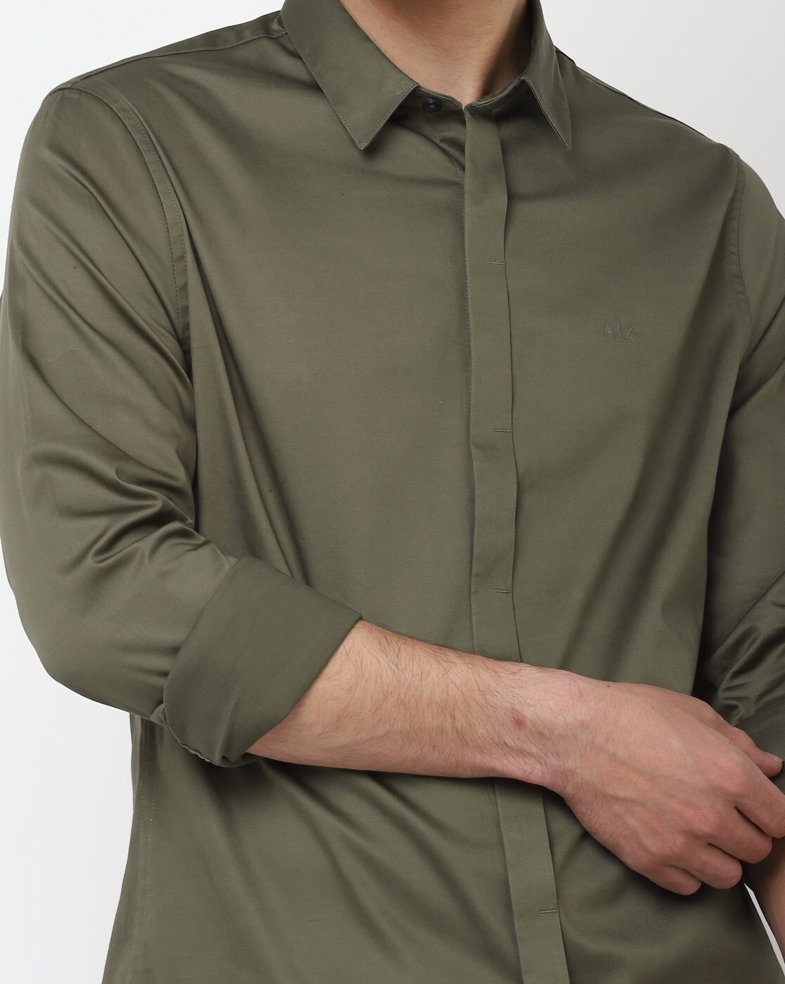 Buy Olive Green Shirts for Men by ARMANI EXCHANGE Online Ajio