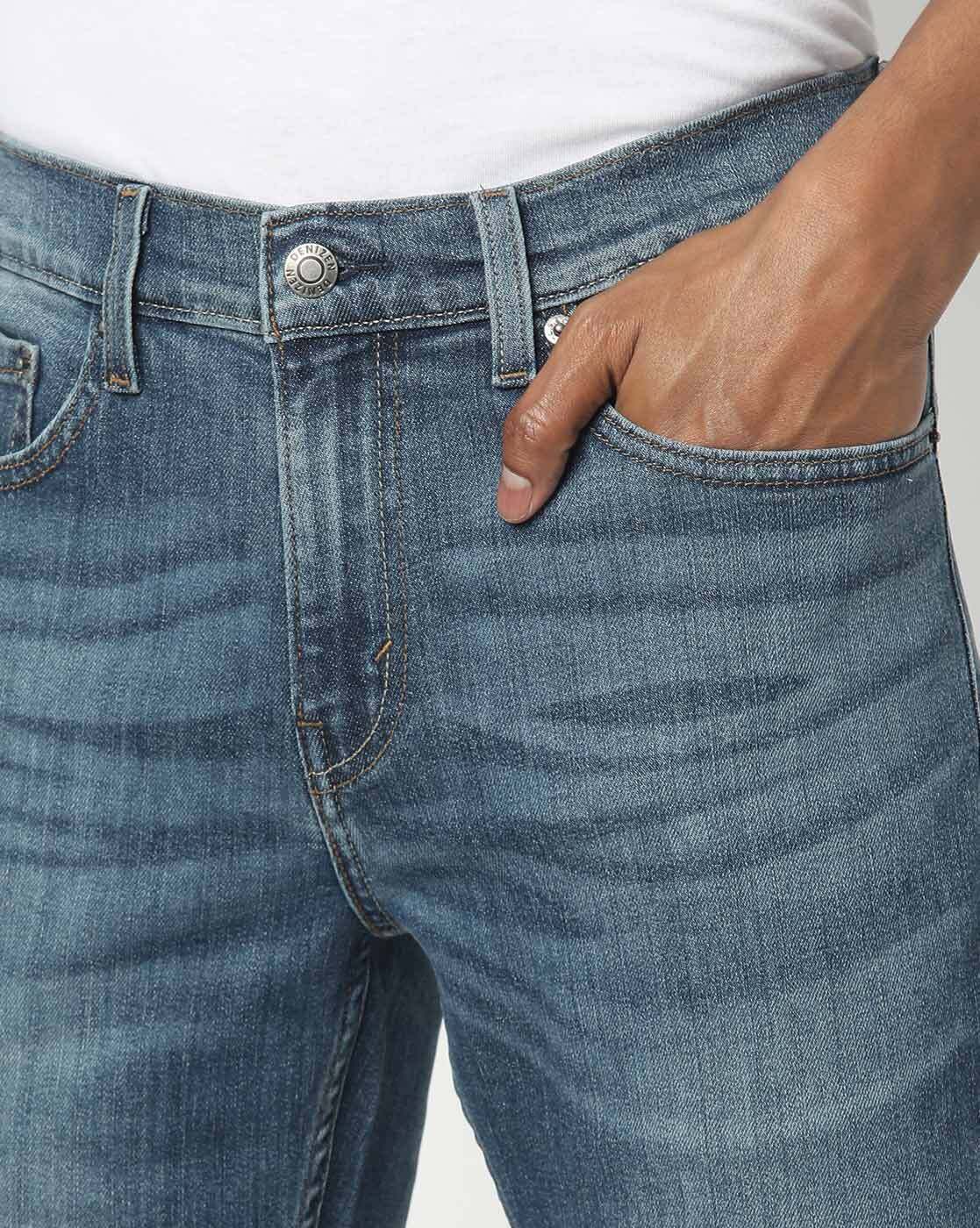 288 Creed Skinny Jeans with Whiskers