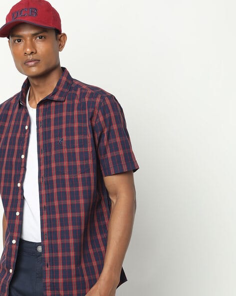 levi checked shirt