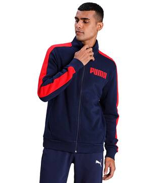 puma blue track jacket