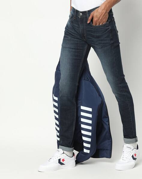 levis denizen skinny jeans mens