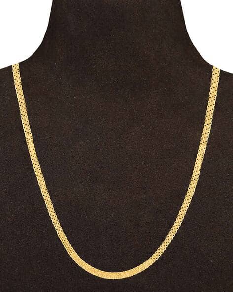 Buy Yellow Gold Chains for Men by Reliance Jewels Online